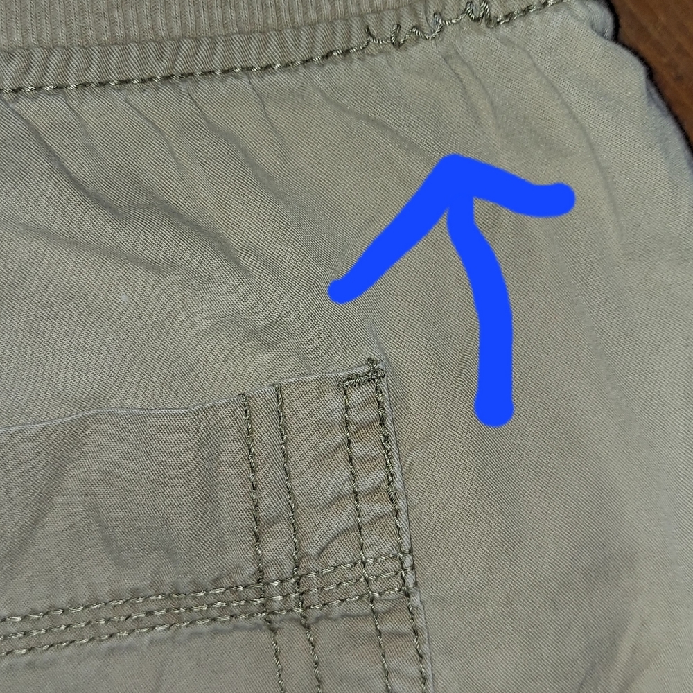 Faded Glory khaki shorts - Picture 5 of 5
